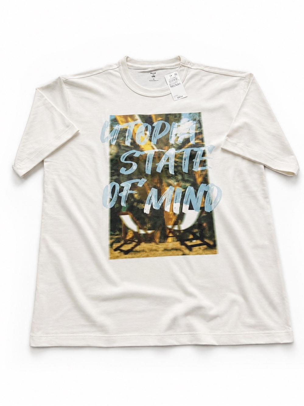 Utopia State of Mind Cream Graphic Tee - Men's Short Sleeve